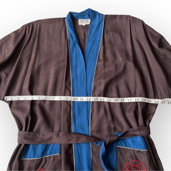 Vintage Double Horse Kimono Jacket w/ Red Dragon Embroidery – Y2K Streetwear S/M - Picture 14 of 16